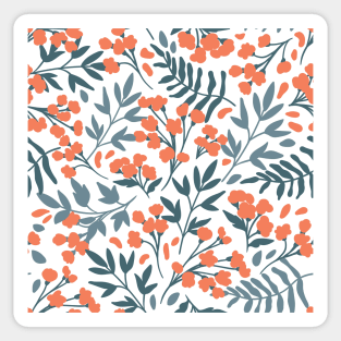 Botanical Floral Seamless pattern 5 Sticker